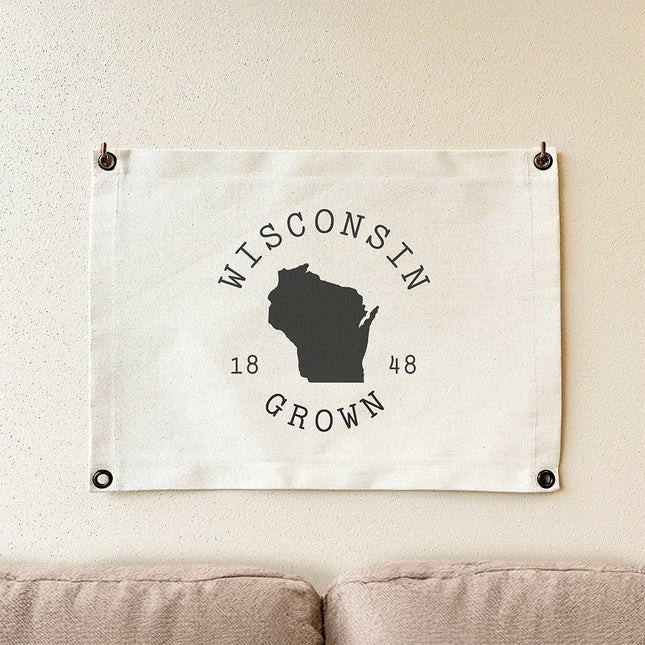 State Grown - Custom Canvas & Grommet Wall Hanging