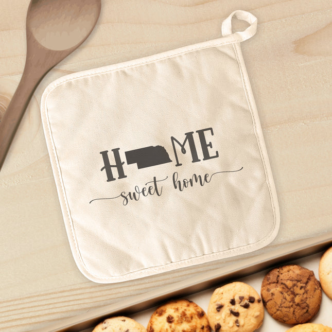 Home Sweet Home (with State) - Custom Cotton Pot Holder