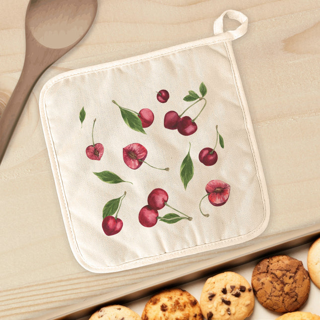 Cherry Pattern - Cotton Pot Holder