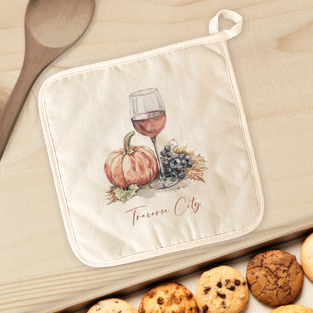 Wine Setting - Custom Cotton Pot Holder