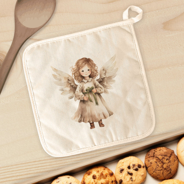 Simple Angel - Customizable Cotton Pot Holder