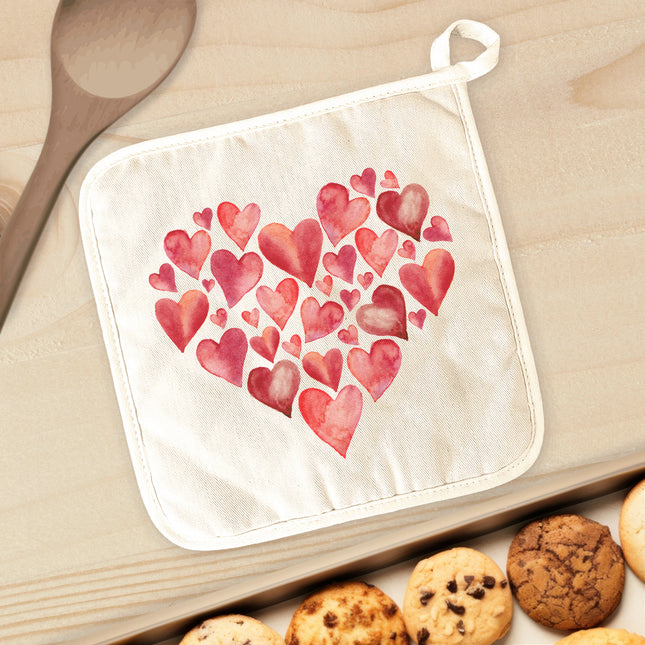 Heart of Hearts - Customizable Cotton Pot Holder