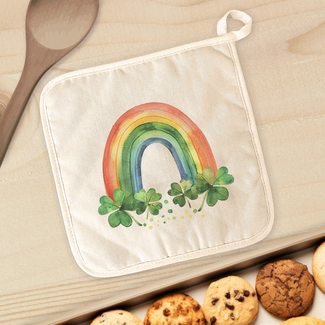 Lucky Rainbow - St. Patrick's Day Cotton Pot Holder
