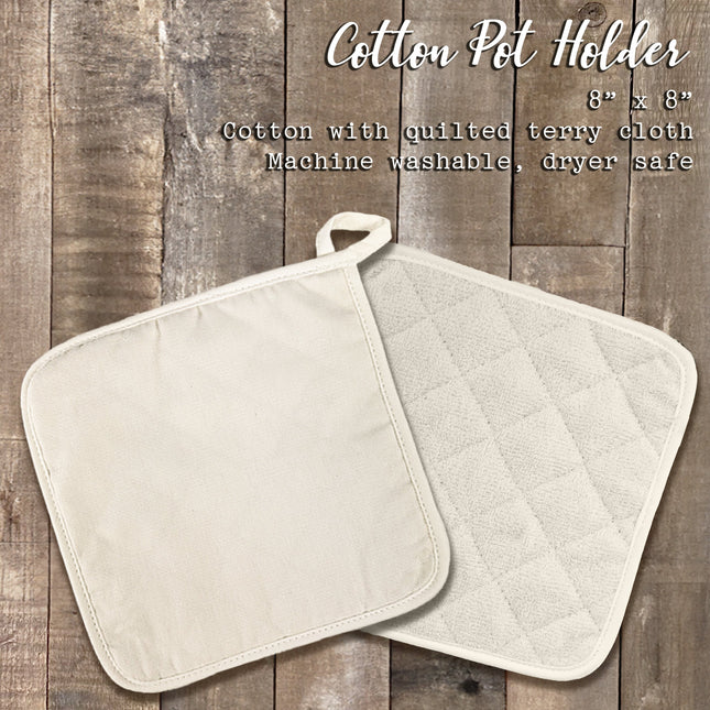 Lamp Post Welcome - Custom Cotton Pot Holder