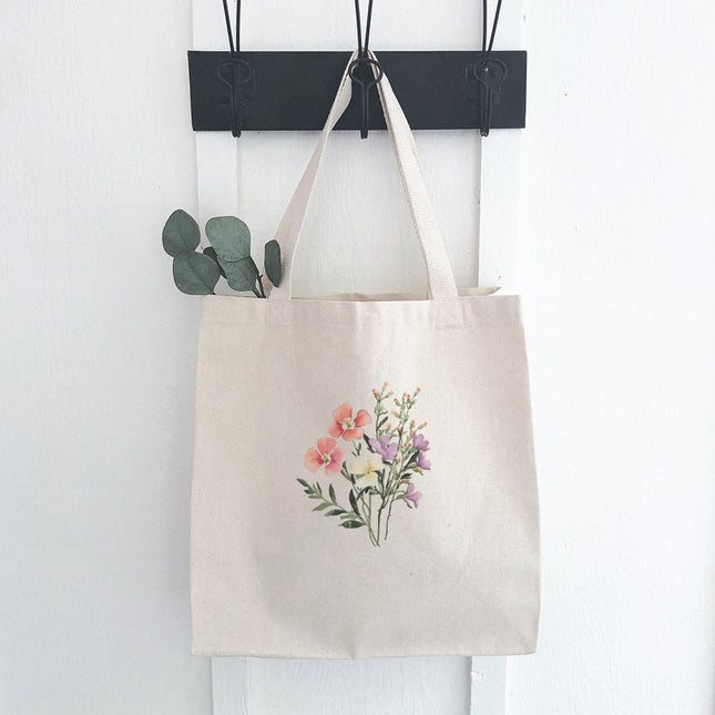 Spring Bouquet - Canvas Tote Bag