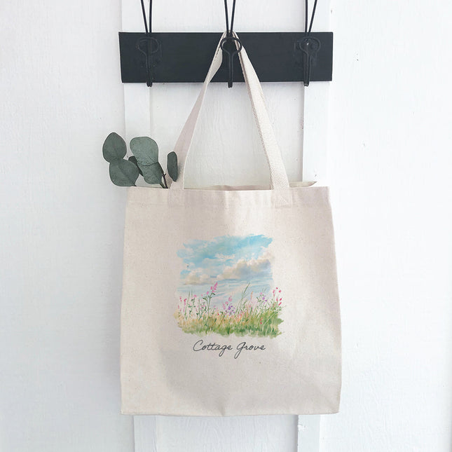 Spring Day - Custom Canvas Tote Bag