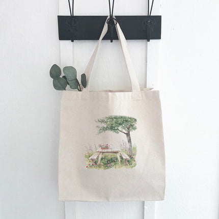 Spring Picnic - Canvas Tote Bag