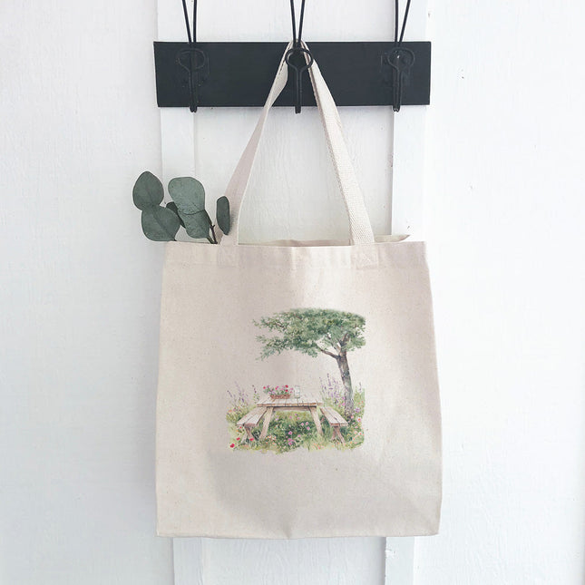 Spring Picnic - Canvas Tote Bag