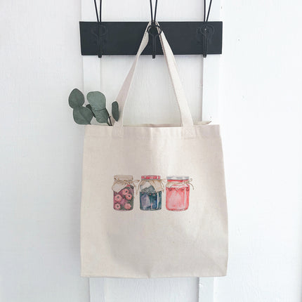Three Berry Jams - Canvas Tote Bag