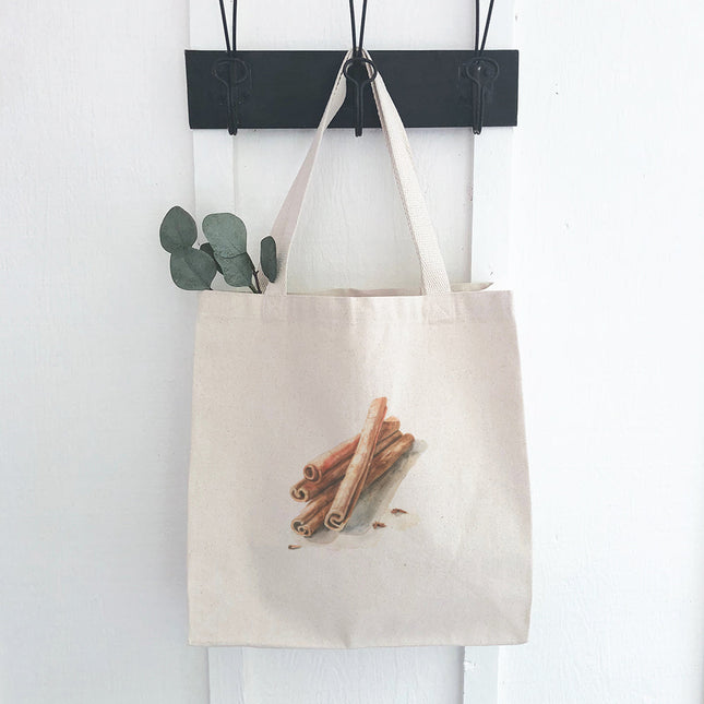 Cinnamon Sticks - Customizable Canvas Tote Bag