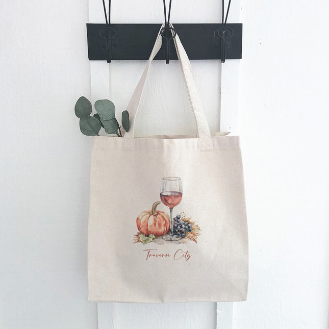 Wine Setting - Custom Canvas Tote Bag