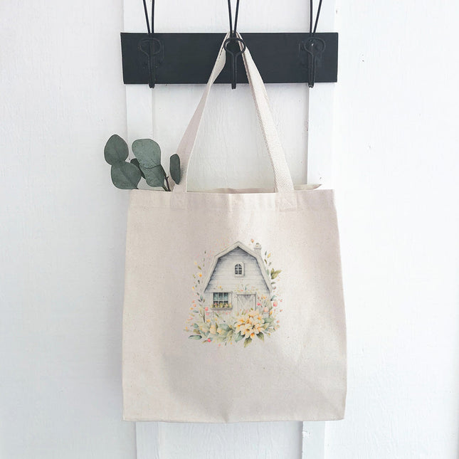 Floral Barn - Canvas Tote Bag