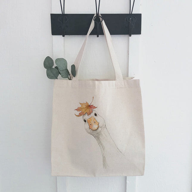 Silly Goose Autumn - Canvas Tote Bag