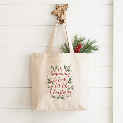 Look a lot like Christmas - Canvas Tote Bag