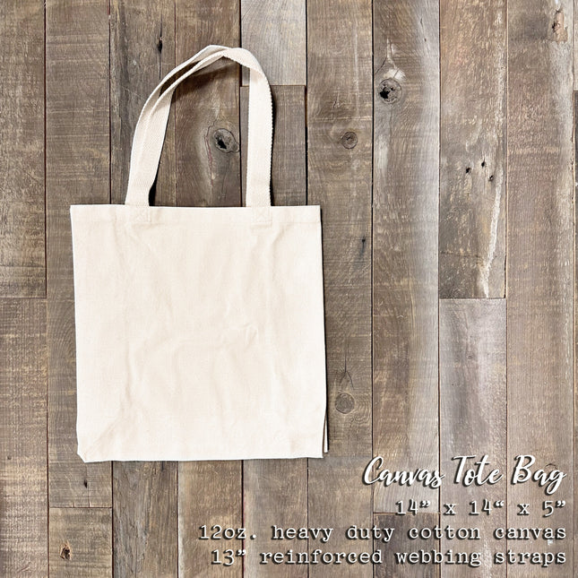 Delicate Autumn Wreath - Canvas Tote Bag