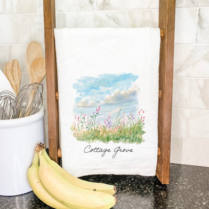 Spring Day - Custom Cotton Tea Towel