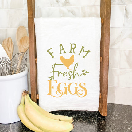 Farm Fresh Chicken Eggs - Cotton Tea Towel
