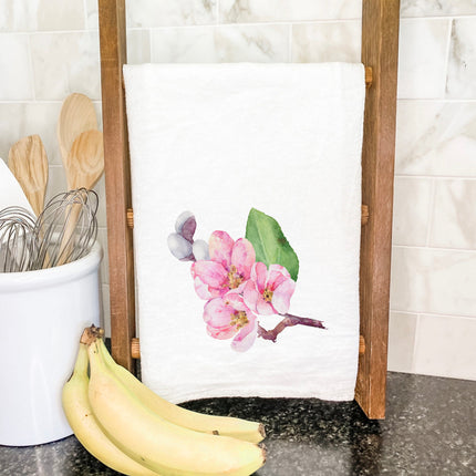 Apple Blossom Trio - Spring Cotton Tea Towel