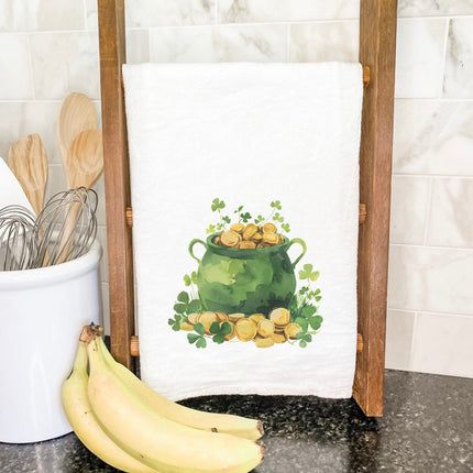 Pot of Gold - St. Patrick's Day Cotton Tea Towel