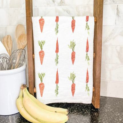 Flip Flopped Carrots - Easter Cotton Tea Towel