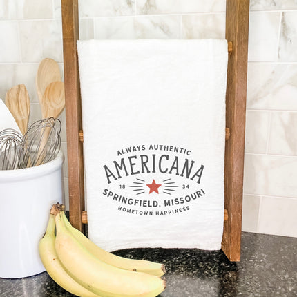 Americana - Custom Cotton Tea Towel