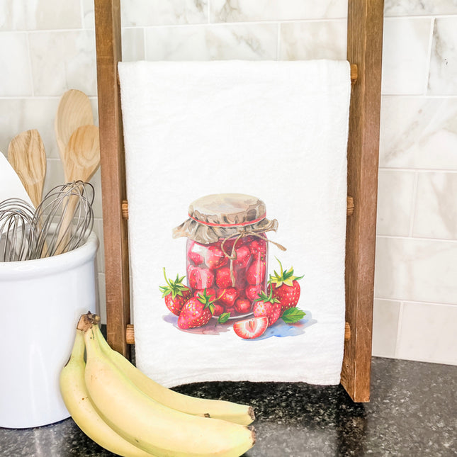 Preserved Strawberries - Summer Cotton Tea Towel