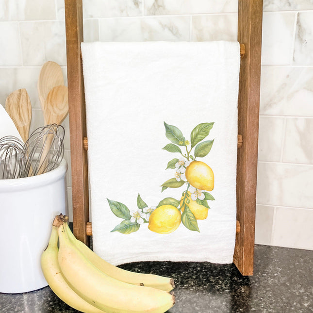 Lemon Branch Corner - Cotton Tea Towel