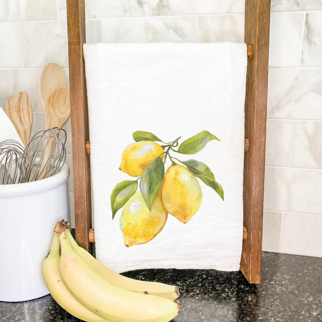 Three Lemon Bunch - Summer Cotton Tea Towel