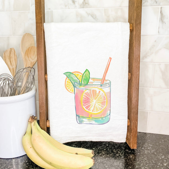Pink Lemonade - Summer Cotton Tea Towel