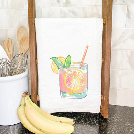Pink Lemonade - Summer Cotton Tea Towel
