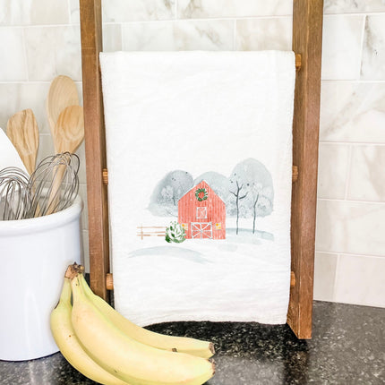 Christmas Farm - Cotton Tea Towel