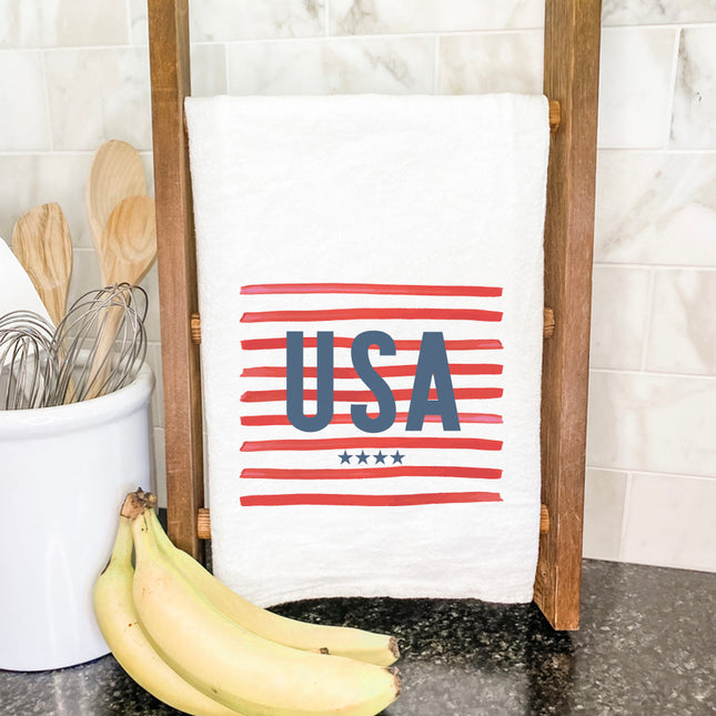 USA - Customizable Cotton Tea Towel