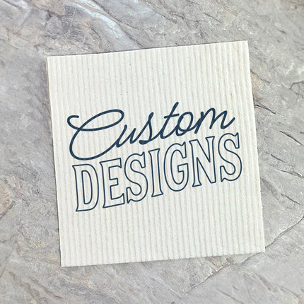 Upload Your Own Design - Swedish Dish Cloth
