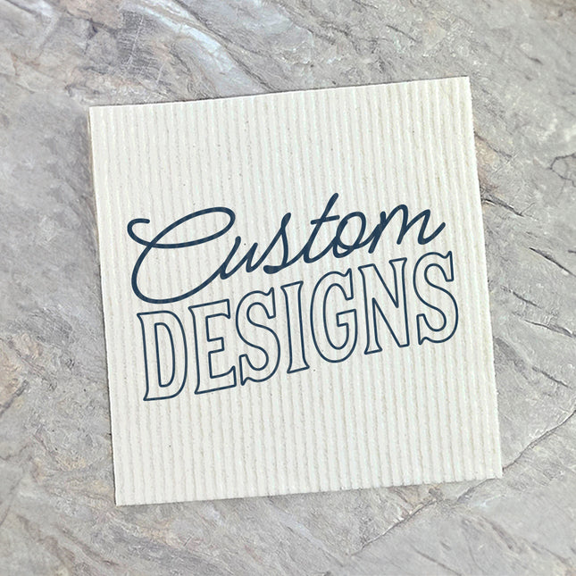 Upload Your Own Design - Swedish Dish Cloth