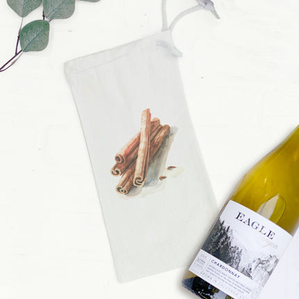 Cinnamon Sticks - Customizable Canvas Wine Bag