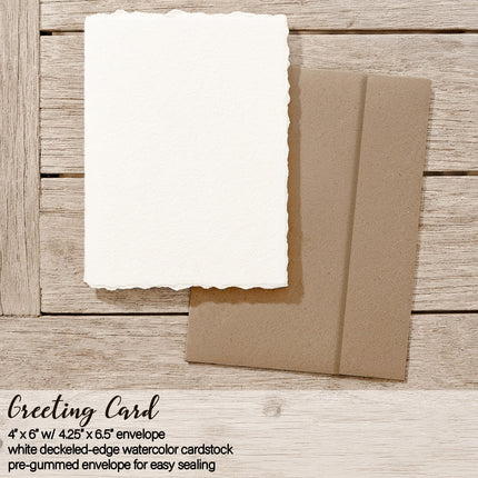 Merry Christmas From - Custom Greeting Card