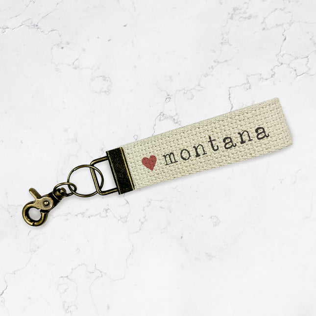 Heart State - Custom Trigger Snap Key Fob