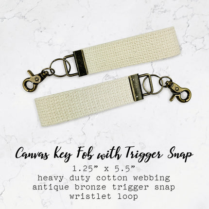 Typewriter - Custom Trigger Snap Key Fob