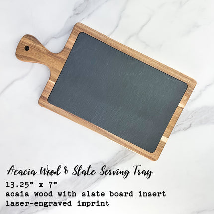 Zipcode - Custom Slate Serving Board