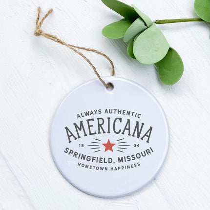 Americanna - Custom Ornament