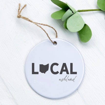 Local State and City - Custom Ornament