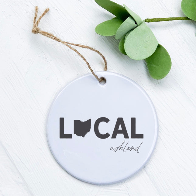Local State and City - Custom Ornament