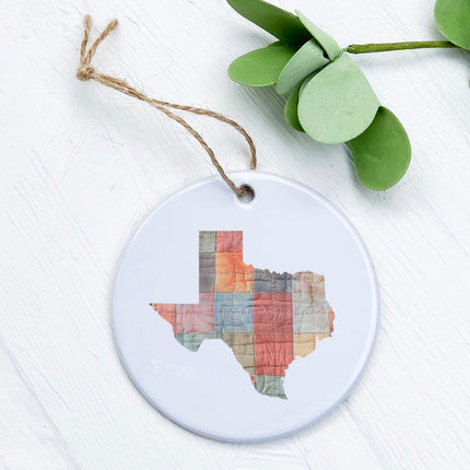 Quilted State - Custom Ornament