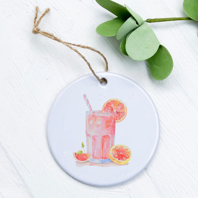 Grapefruit Drink - Summer Ornament