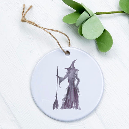 Standing Witch - Halloween Ornament