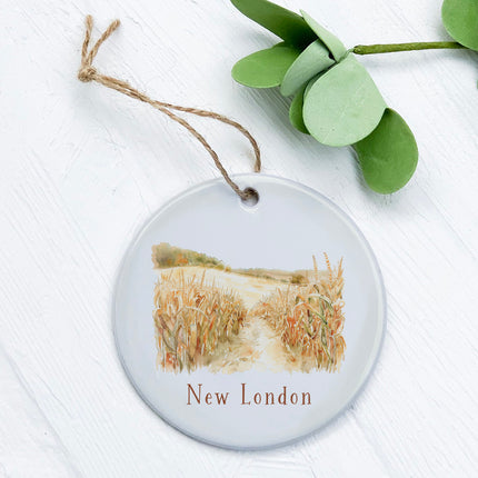 Fall Cornfield - Custom Ornament