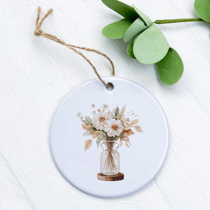 Harvest Florals - Fall Ornament