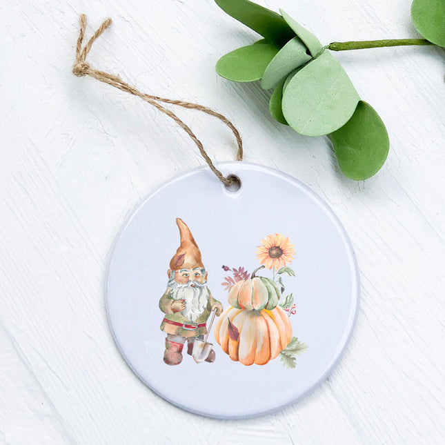 Fall Garden Gnome - Ornament