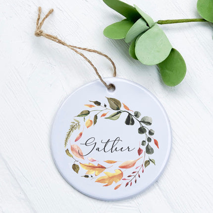 Gather Wreath - Ornament