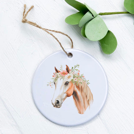 Floral Mare - Ornament
